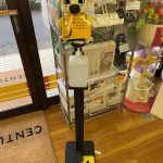 感染対策行っています。