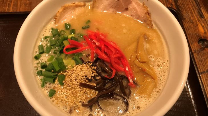 朝霞の期間限定ラーメン♪